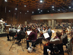 Alan Wilson conducts in CNSO Studio